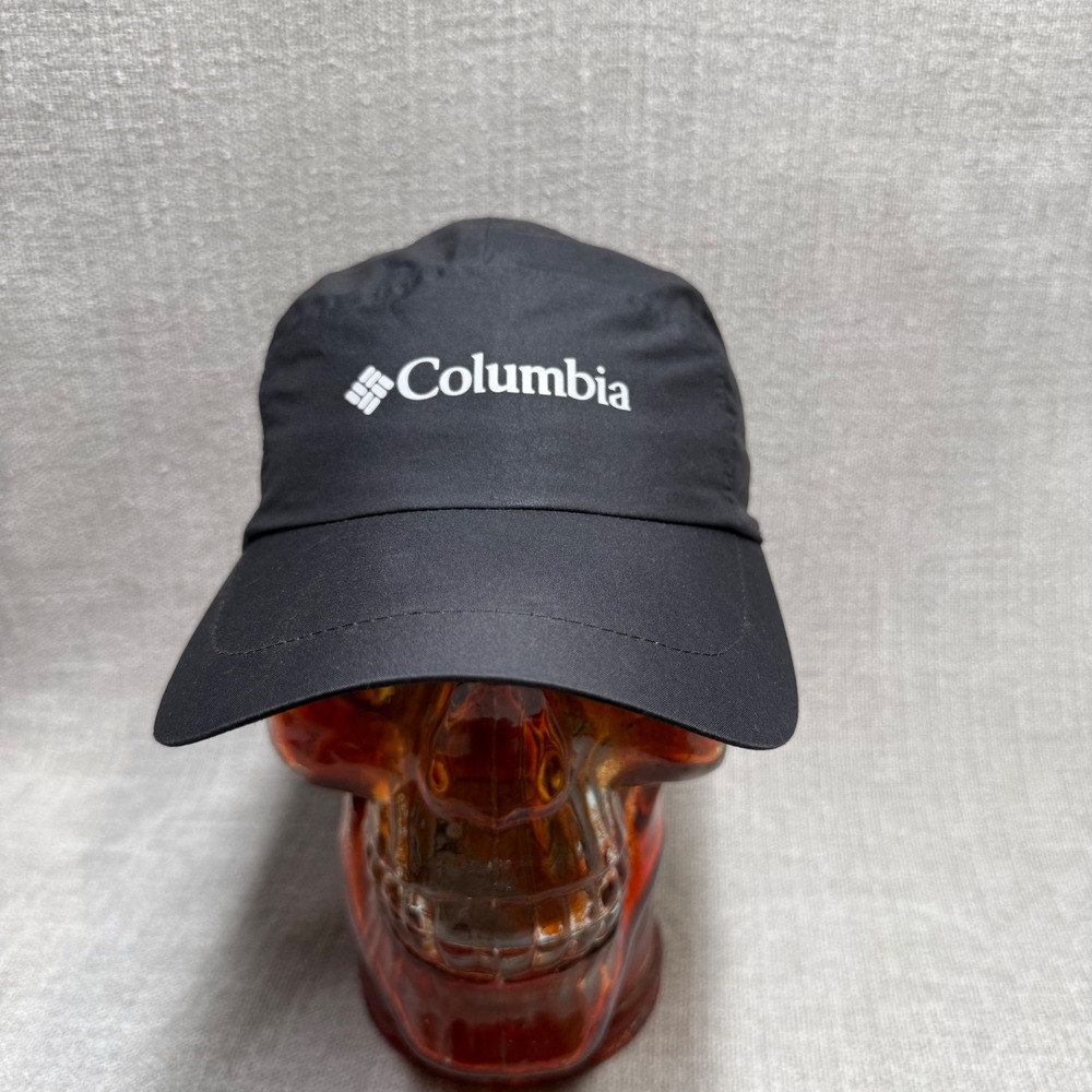 Columbia Black Performance Hiking Hat Unisex Lightweight Adjustable Strapback